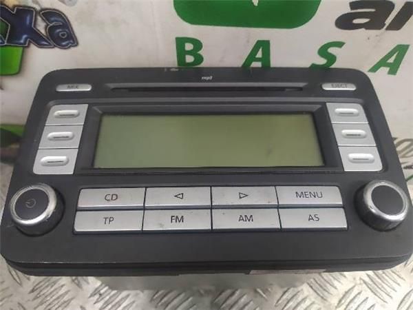RADIO / CD Volkswagen Golf 2.0 TDI V (2003-2008) 140CV (103 KW) - 19155 / BKD