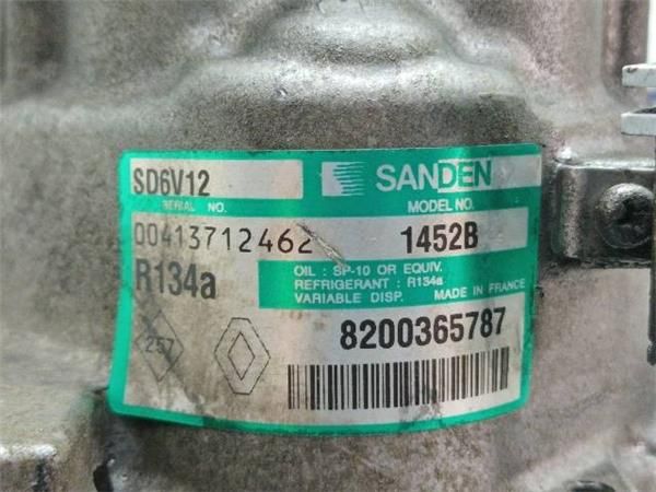 COMPRESOR AIRE ACOND. Renault Modus 1.4 G (JP) 98CV (2004-2006) (72 KW) - 19246 / K4JG7