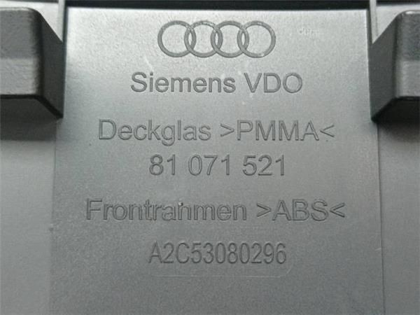 CUADRO INSTRUMENTOS Audi A3 2.0 TFSI 200CV AUT (8PA) SPORTBACK 04-13 (147 KW) - 19303 / AXX