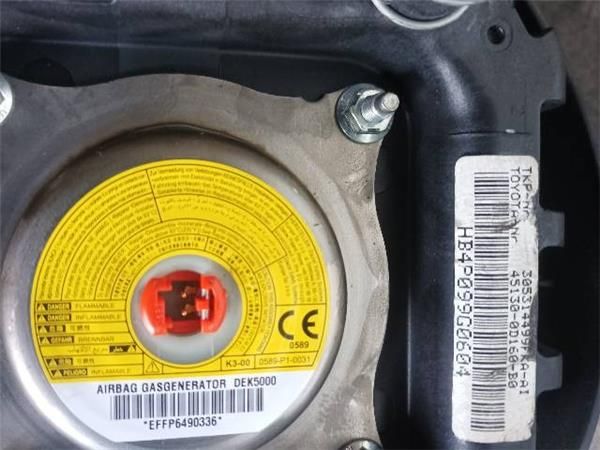 KIT AIRBAG Toyota Yaris 1.3 G II (P9) (2008-2011) 101CV (74 KW) - 19359 / 1NR