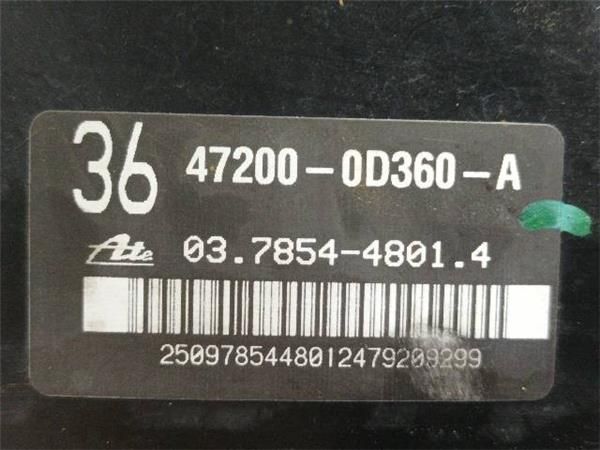 SERVOFRENO Toyota Yaris 1.3 G II (P9) (2008-2011) 101CV (74 KW) - 19398 / 1NR