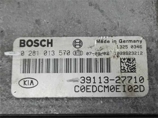 CENTRALITA MOTOR UCE Kia Ceed 2.0 CRDI (2006-2012) (103 KW) - 19514 / D4EA
