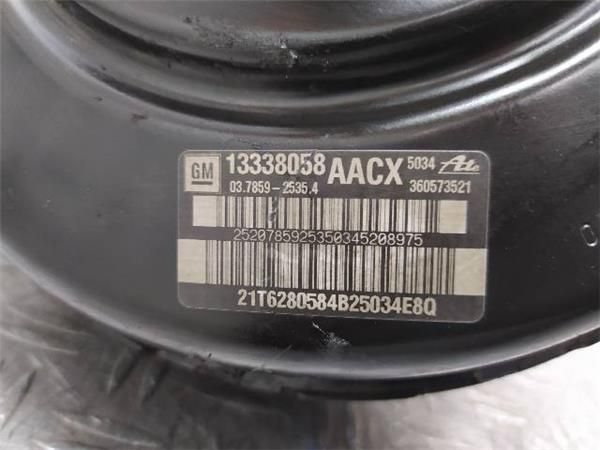 SERVOFRENO Opel Astra 1.6 CDTI J SPORTS TOURER (2010-2015) (100 KW) - 19519 / B16DTH