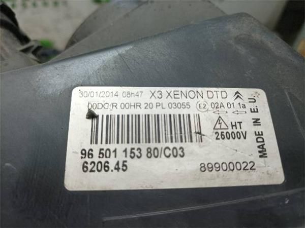 FARO XENON DCHO. Citroen C5 2.0 HDI II BREAK (RE) (2004-2008) 136CV (100 KW) - 19615 / RHR