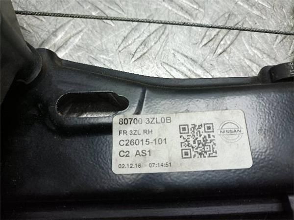 MOTOR ELEVALUNAS DEL. DCHO. Nissan Pulsar 1.5 DCI (C13) (2014 - 2018) (81 KW) - 19763 / K9K