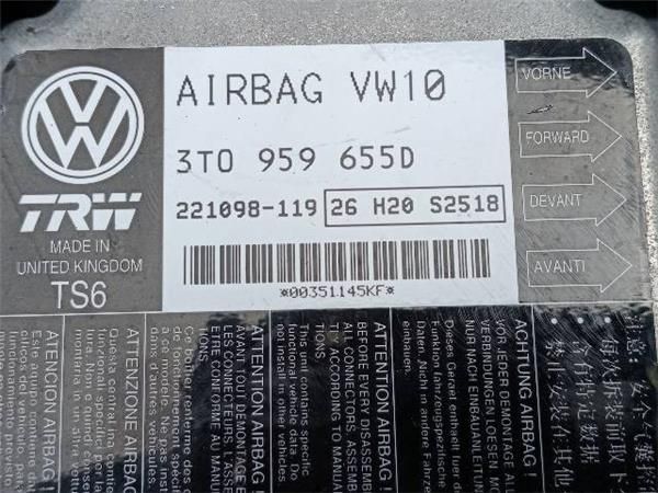 KIT AIRBAG Skoda Superb 2.0 TDI II 140CV 16V (2009-2015) (103 KW) - 19831 / CFF
